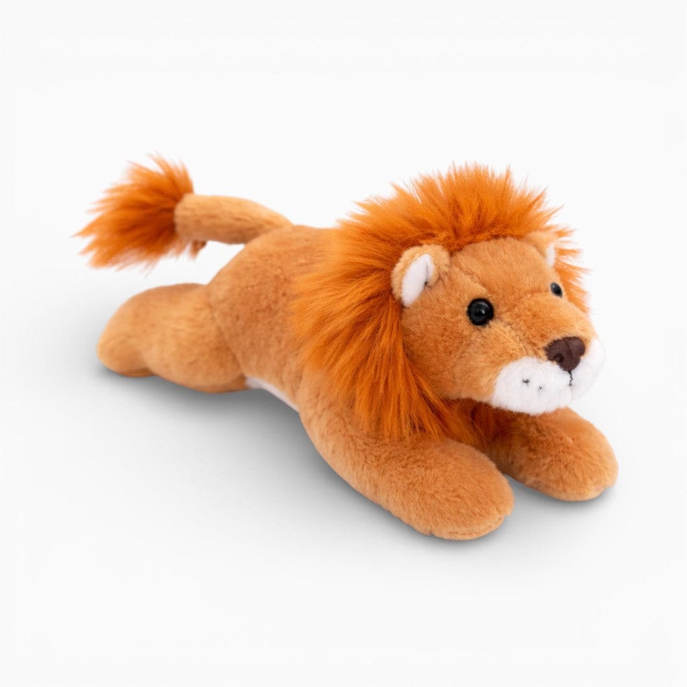 Pluschtierland Liegendes Löwen Kuscheltier mit buschigem Schwanz Liegendes Löwen Kuscheltier mit buschigem Schwanz