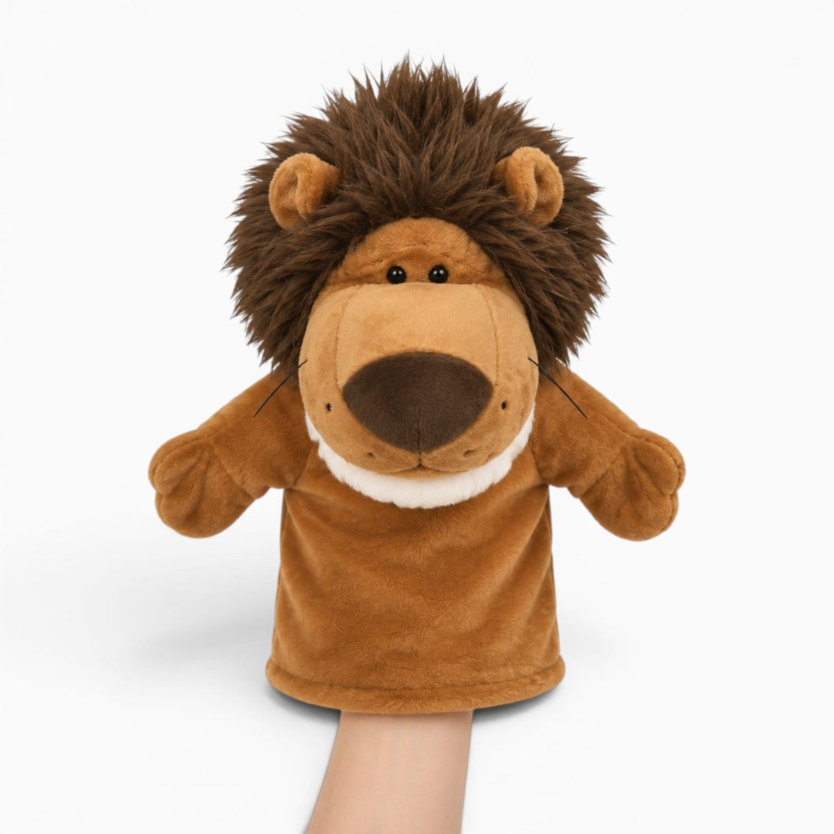 Pluschtierland Löwe Handpuppe Kuscheltier Löwe Handpuppe Kuscheltier