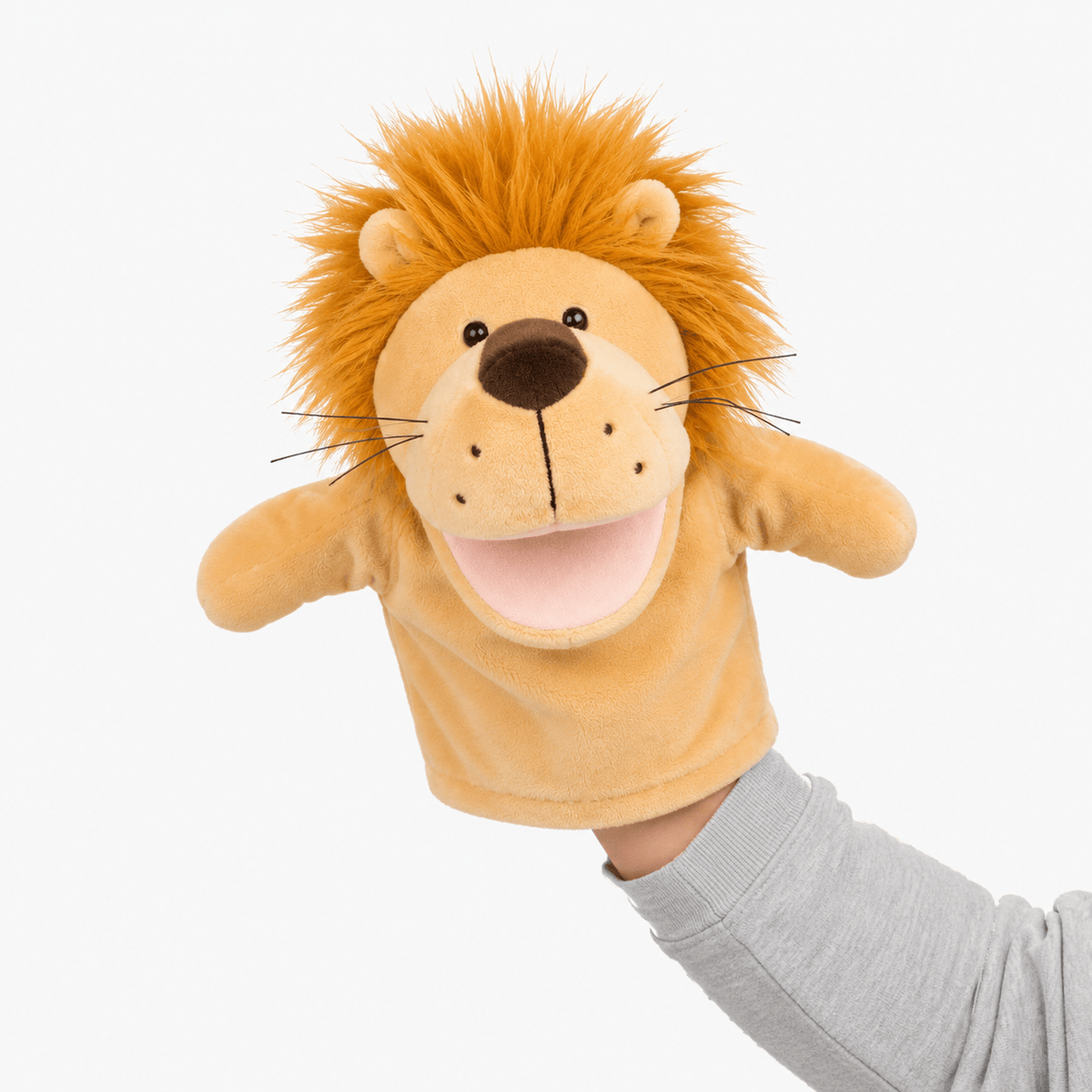 Pluschtierland Löwen Handpuppe Kuscheltier Löwen Handpuppe Kuscheltier