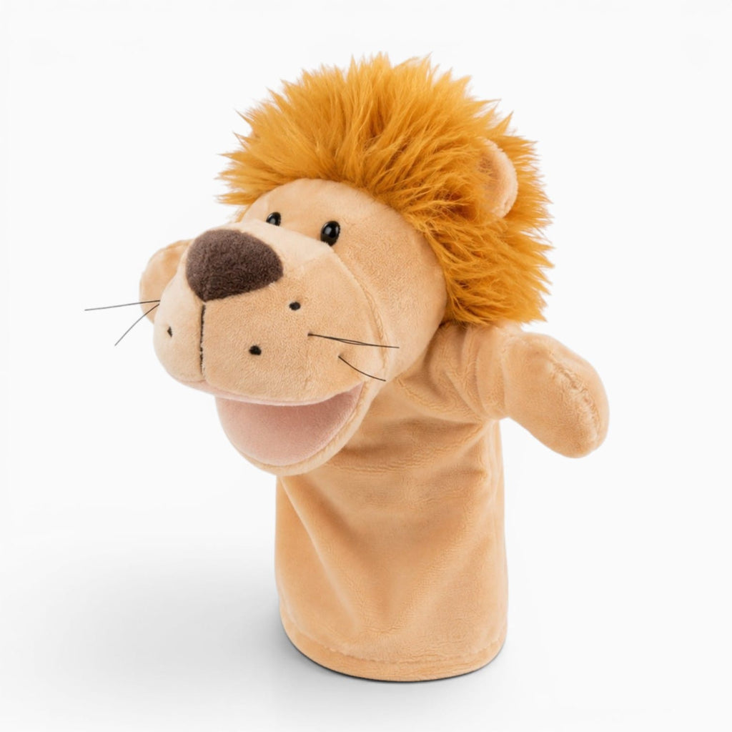Pluschtierland Löwen Handpuppe Kuscheltier Löwen Handpuppe Kuscheltier