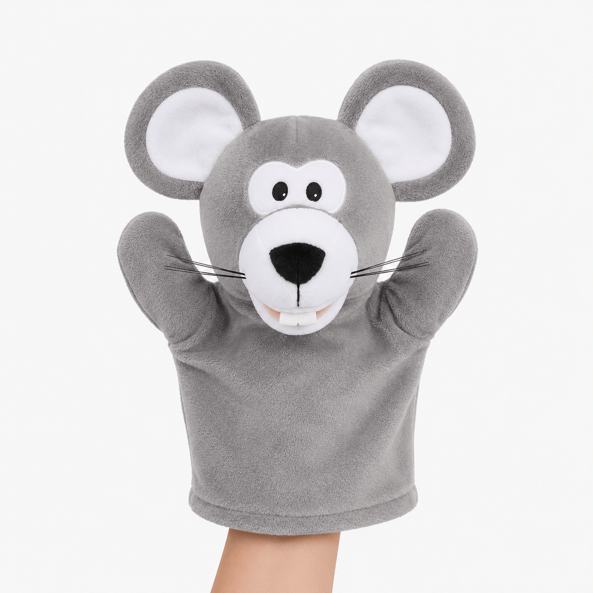 Pluschtierland Maus Handpuppe Kuscheltier Maus Handpuppe Kuscheltier