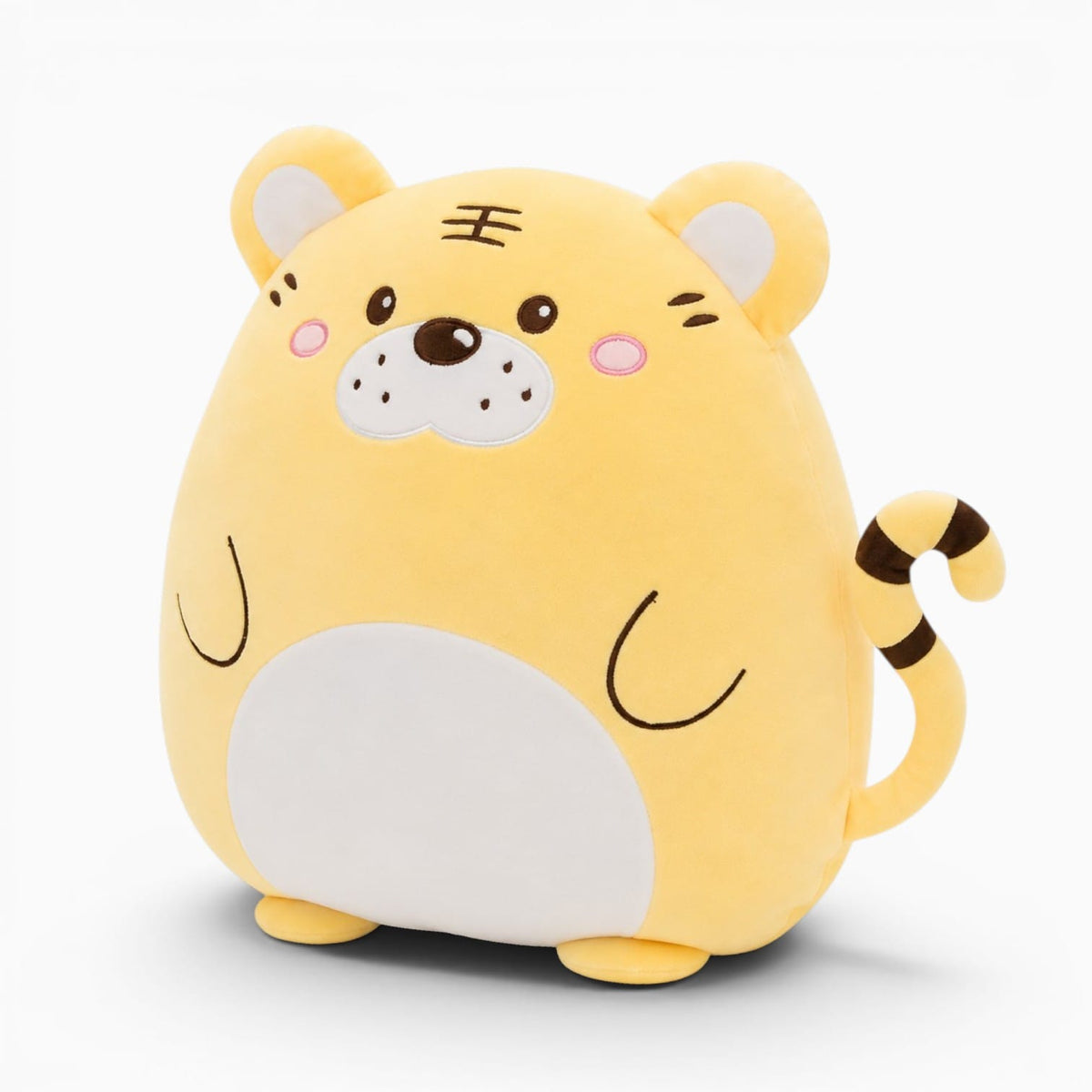 Pluschtierland Niedliches Gelbes Tiger Kuscheltier Niedliches Gelbes Tiger Kuscheltier
