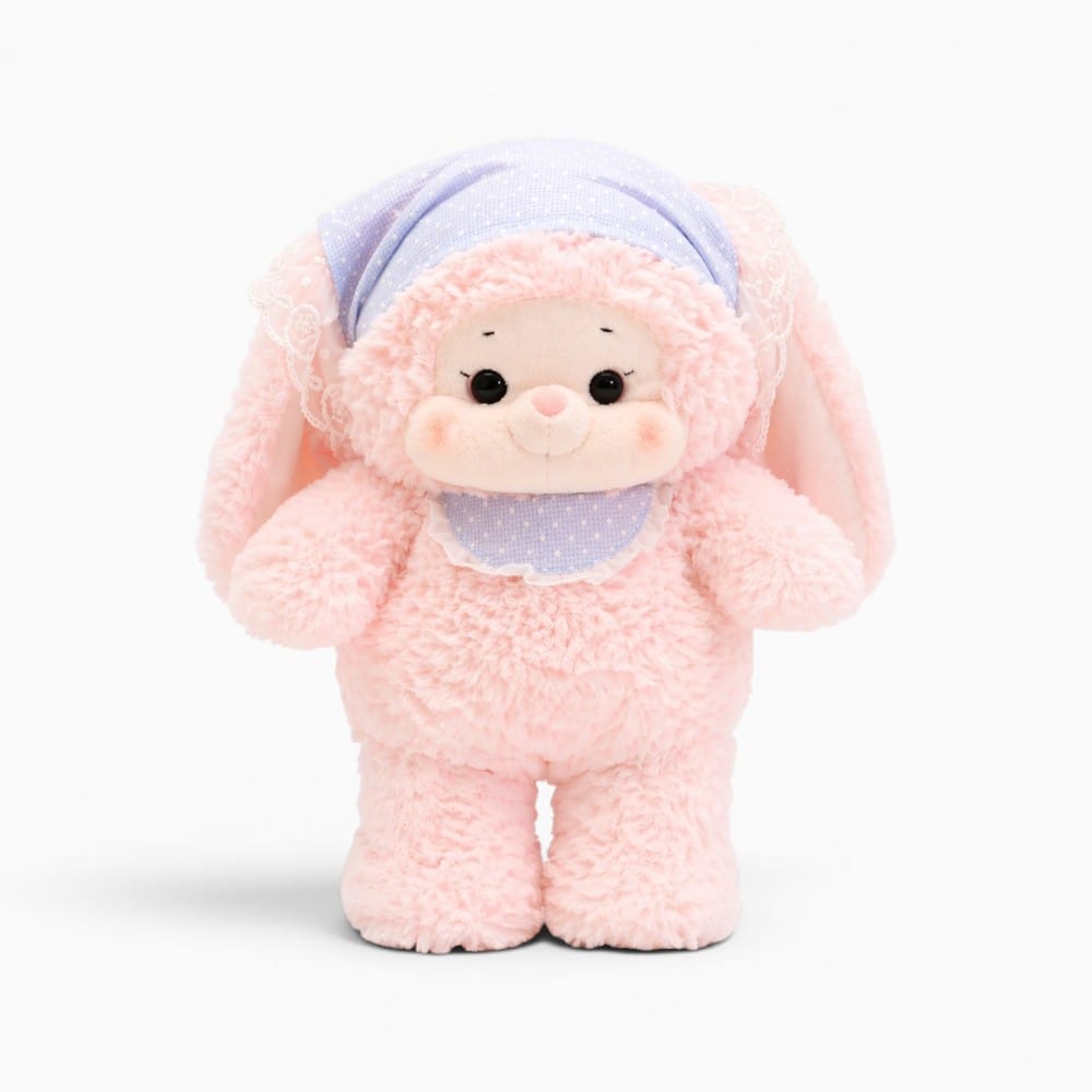 Pluschtierland Niedliches Rosa & Lila Schaf Kuscheltier Niedliches Rosa & Lila Schaf Kuscheltier