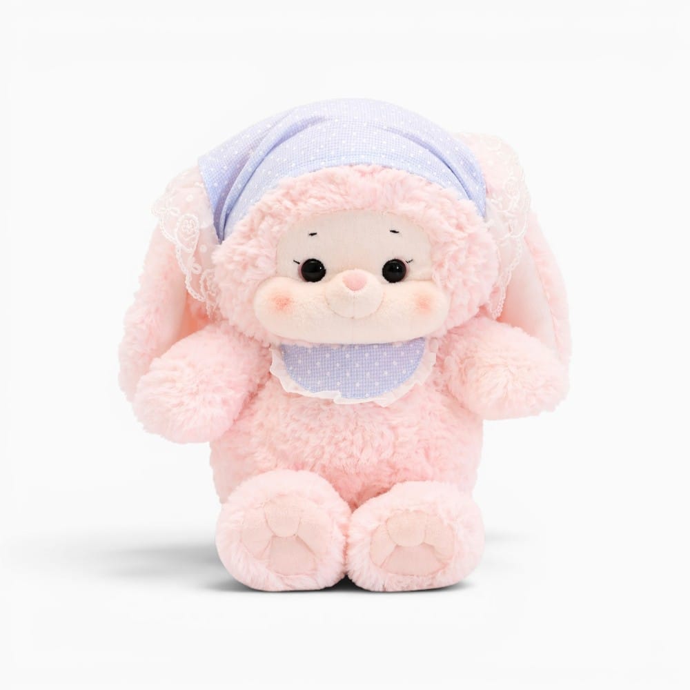 Pluschtierland Niedliches Rosa & Lila Schaf Kuscheltier Niedliches Rosa & Lila Schaf Kuscheltier