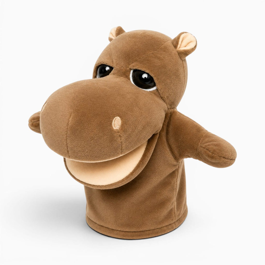 Pluschtierland Nilpferd Handpuppe Kuscheltier Nilpferd Handpuppe Kuscheltier