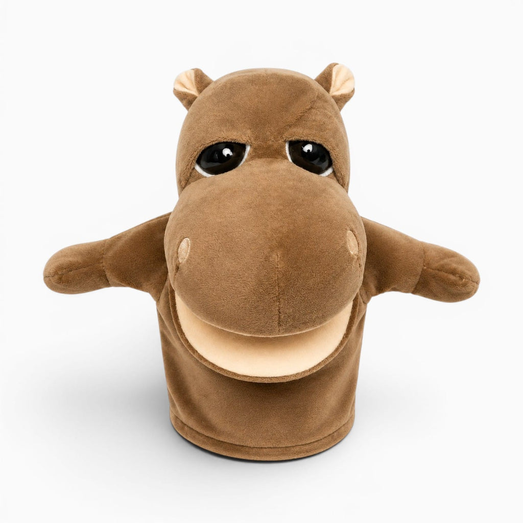 Pluschtierland Nilpferd Handpuppe Kuscheltier Nilpferd Handpuppe Kuscheltier
