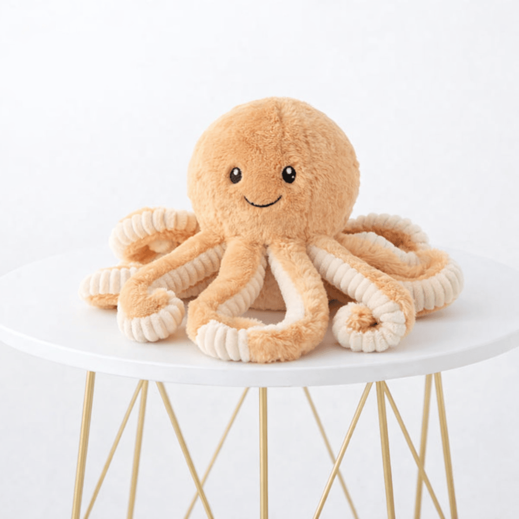 Pluschtierland Oktopus Kuscheltier Kawaii orange Oktopus Kuscheltier Kawaii orange