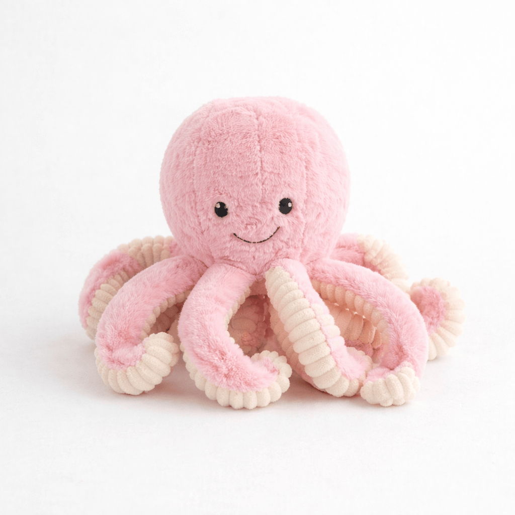 Pluschtierland Oktopus Kuscheltier Kawaii rosa Oktopus Kuscheltier Kawaii rosa