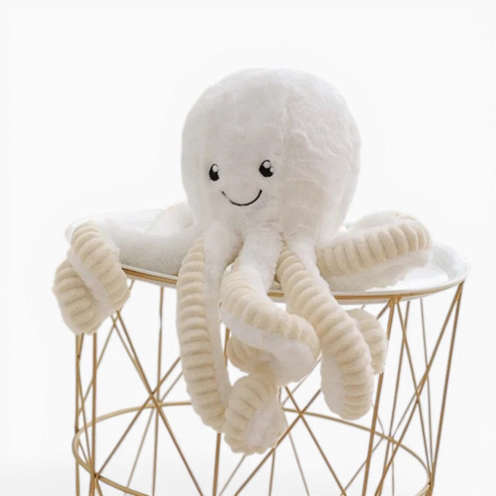 Pluschtierland Oktopus Kuscheltier Kawaii weiß Oktopus Kuscheltier Kawaii weiß