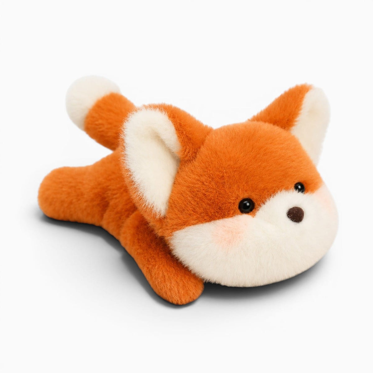 Pluschtierland Orangefarbenes Fuchs-Kuscheltier Orangefarbenes Fuchs-Kuscheltier