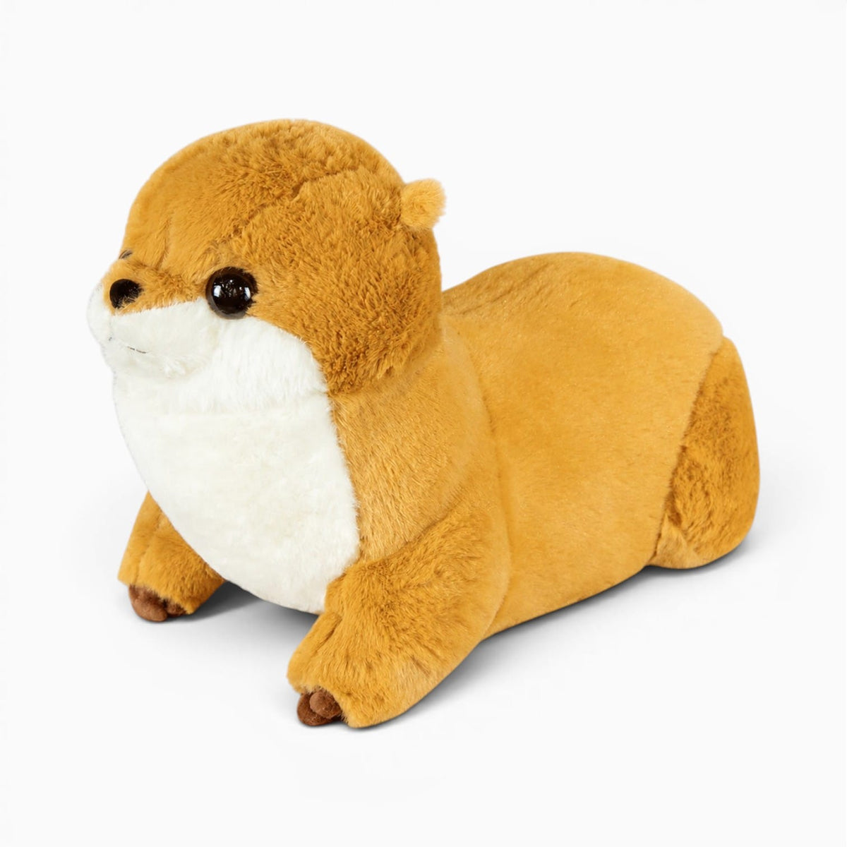 Pluschtierland Otter-Kuscheltier in Hellbraun und Weiß Otter-Kuscheltier in Hellbraun und Weiß