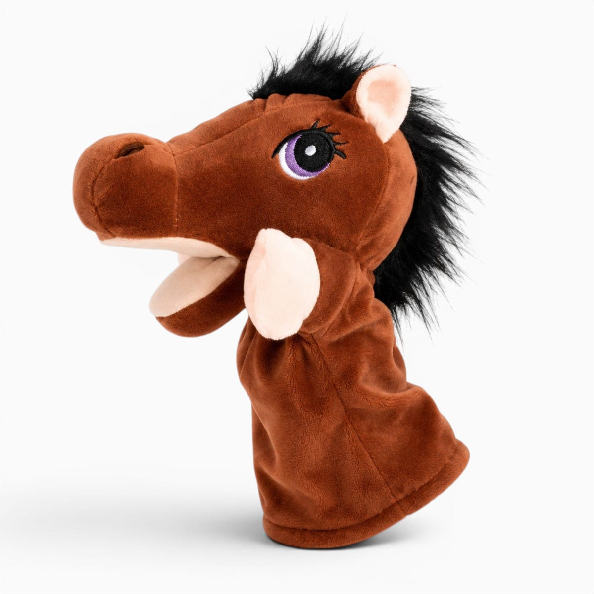 Pluschtierland Pferd Kuscheltier Handpuppe Pferd Kuscheltier Handpuppe