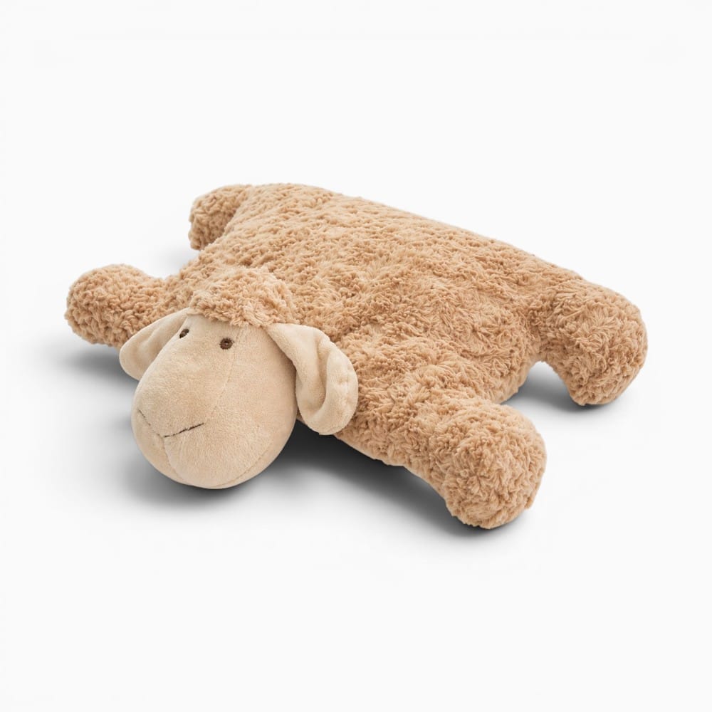 Pluschtierland Plüschkissen Schaf Hellbraun Plüschkissen Schaf Hellbraun