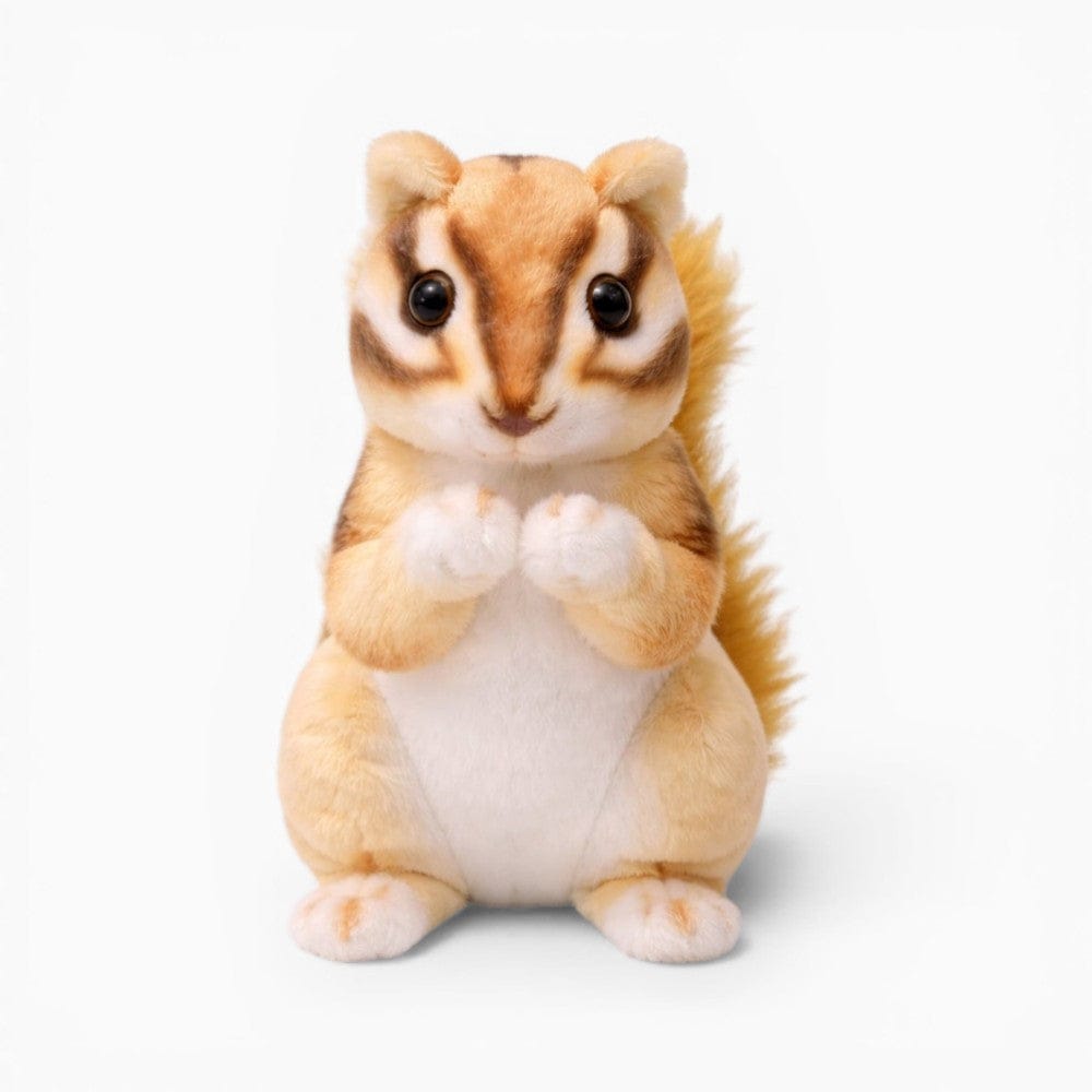 Pluschtierland Realistisches Eichhörnchen Plüschtier mit buschigem Schwanz Realistisches Eichhörnchen Plüschtier mit buschigem Schwanz