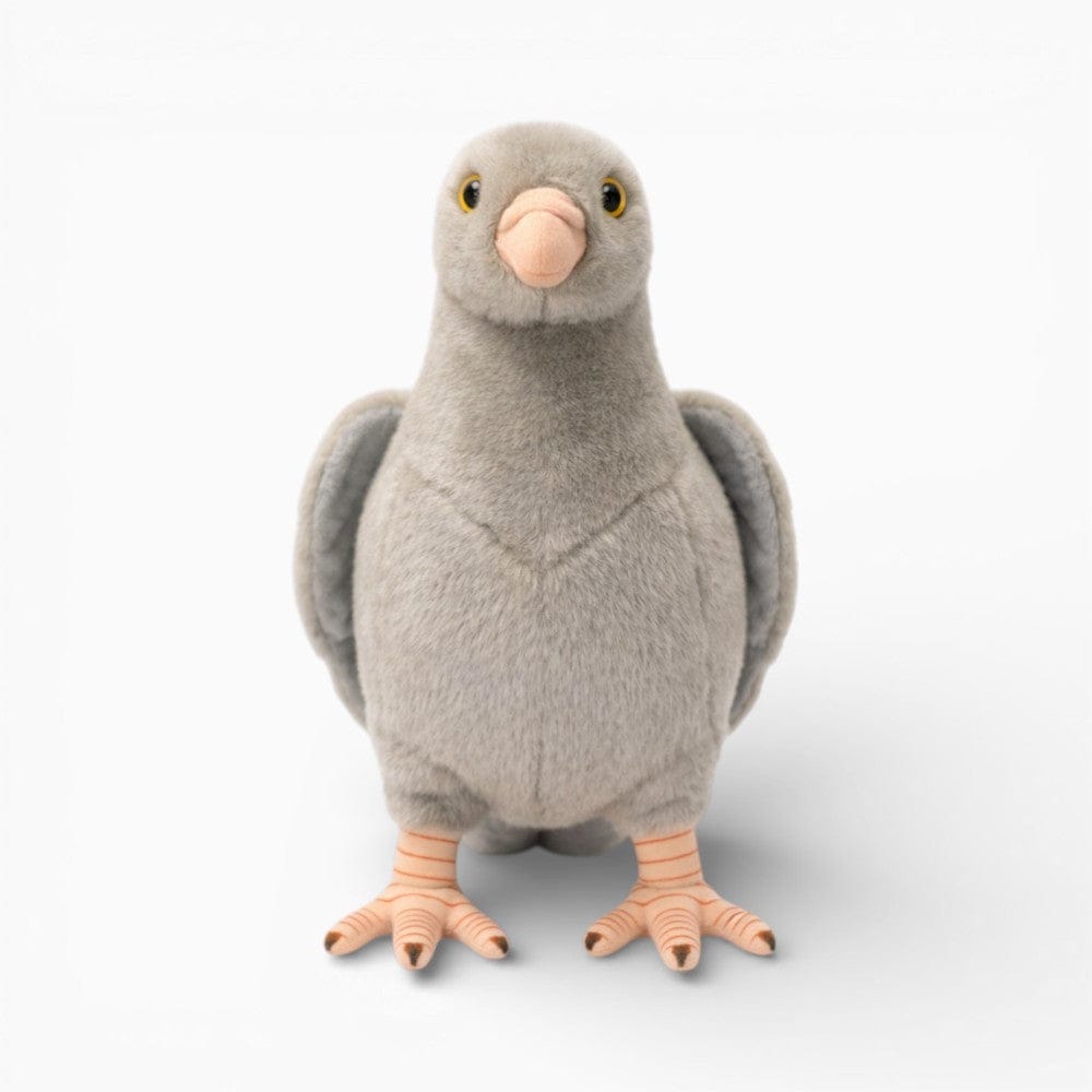 Pluschtierland Realistisches graues Tauben Kuscheltier Realistisches graues Tauben Kuscheltier