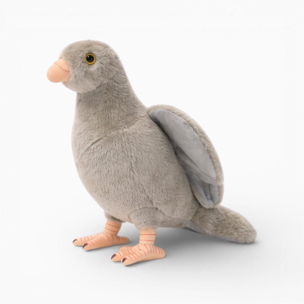Pluschtierland Realistisches graues Tauben Kuscheltier Realistisches graues Tauben Kuscheltier
