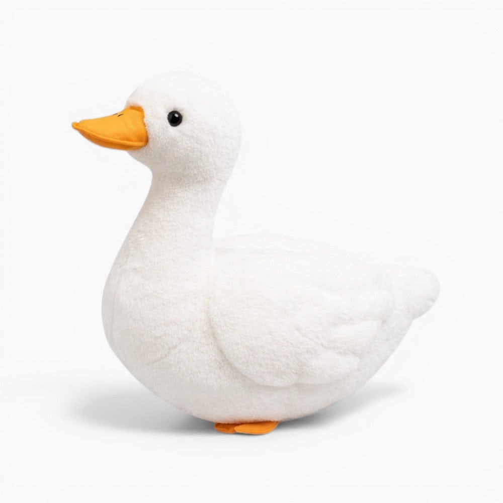 Pluschtierland Realistisches weißes Enten Kuscheltier Realistisches weißes Enten Kuscheltier