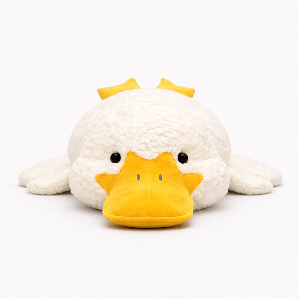 Pluschtierland Riesiges Enten-Kuscheltier als Schlafkissen Riesiges Enten-Kuscheltier als Schlafkissen