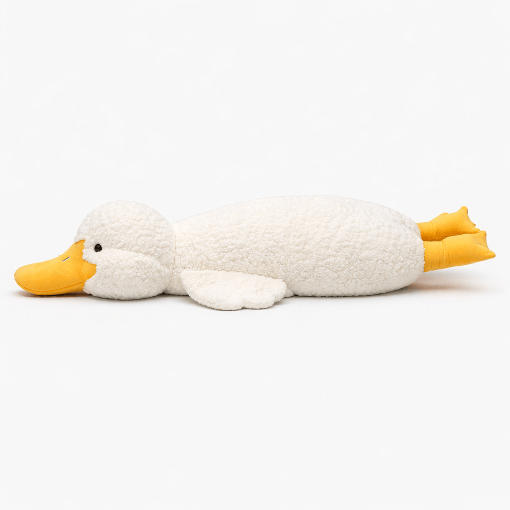 Pluschtierland Riesiges Enten-Kuscheltier als Schlafkissen Riesiges Enten-Kuscheltier als Schlafkissen