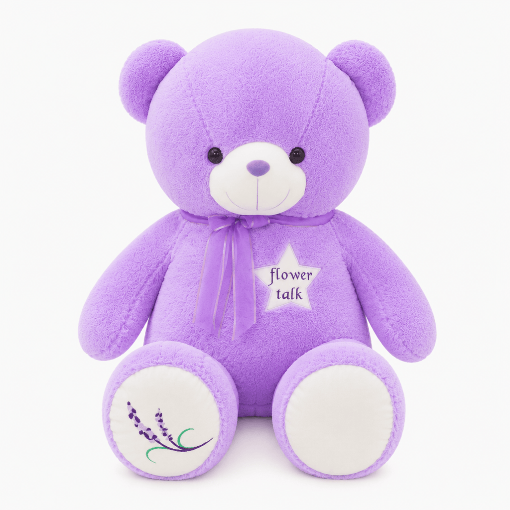 Pluschtierland Riesiges Lila Bär Kuscheltier Riesiges Lila Bär Kuscheltier