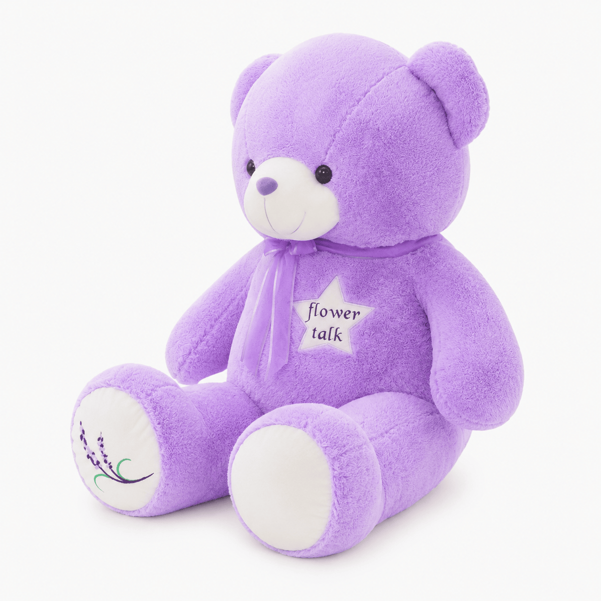 Pluschtierland Riesiges Lila Bär Kuscheltier Riesiges Lila Bär Kuscheltier
