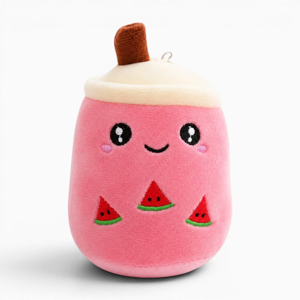 Pluschtierland Rosa Bubble-Tea-Kuscheltier Rosa Bubble-Tea-Kuscheltier