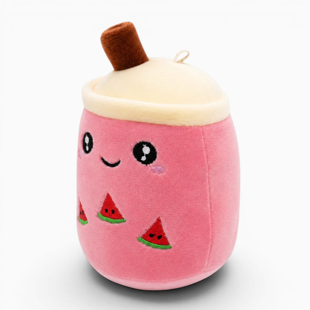 Pluschtierland Rosa Bubble-Tea-Kuscheltier Rosa Bubble-Tea-Kuscheltier