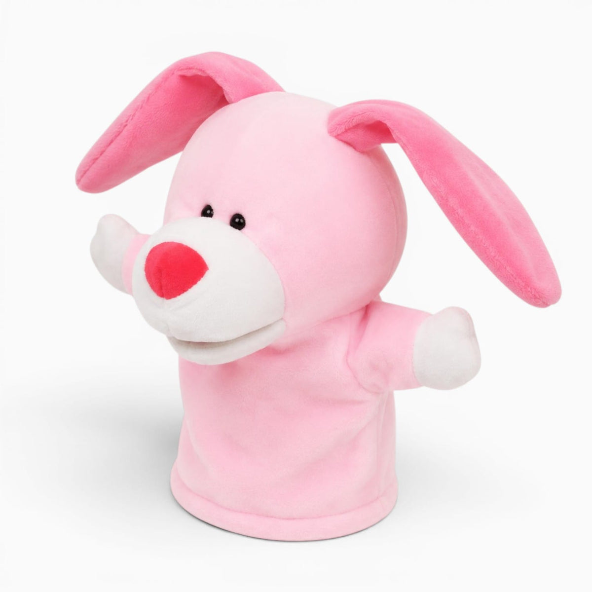 Pluschtierland Rosa Hasen Handpuppe Kuscheltier Rosa Hasen Handpuppe Kuscheltier