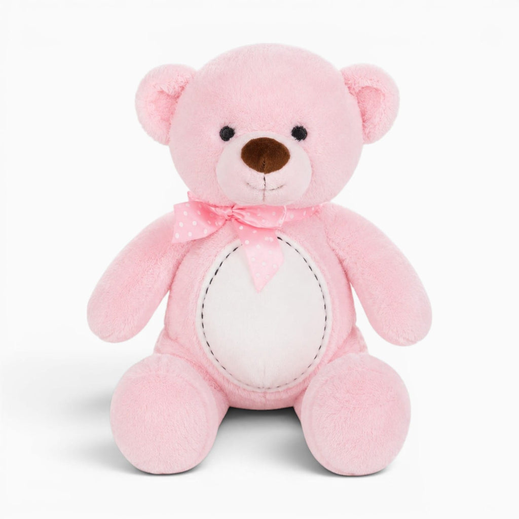 Pluschtierland Rosa Teddybär Kuscheltier mit Schleife Rosa Teddybär Kuscheltier mit Schleife