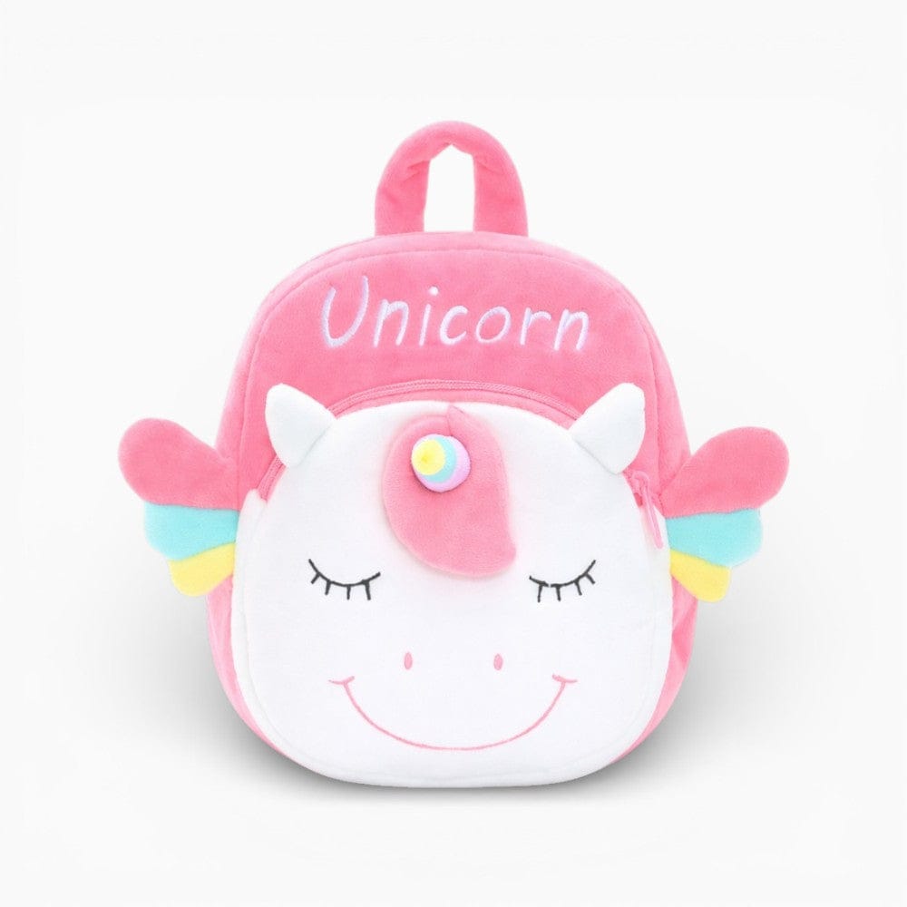 Pluschtierland Rosafarbener Einhorn-Kuscheltiersack für Kleinkinder Rosafarbener Einhorn-Kuscheltiersack für Kleinkinder