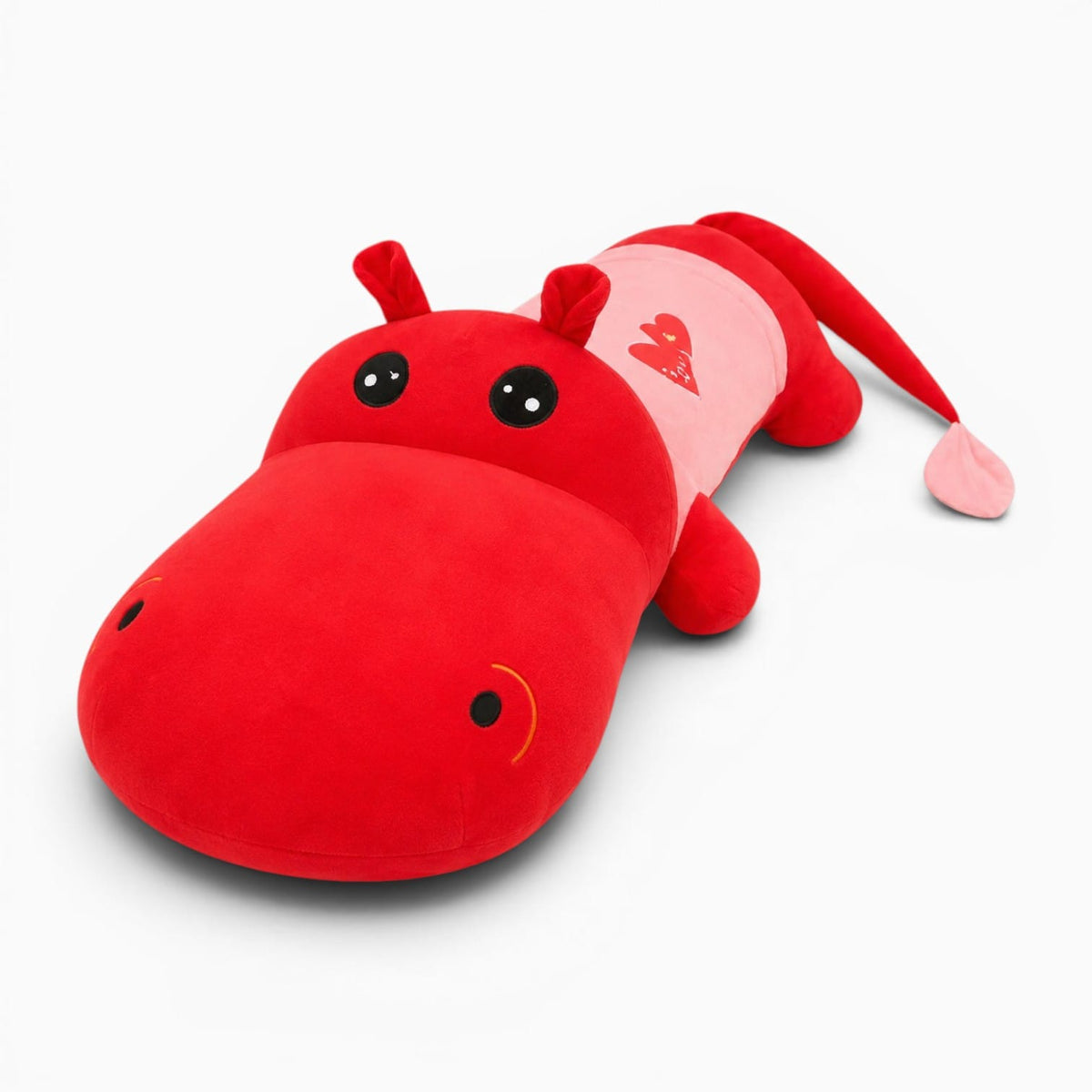 Pluschtierland Rotes Nilpferd Kuscheltier XXL Rotes Nilpferd Kuscheltier XXL