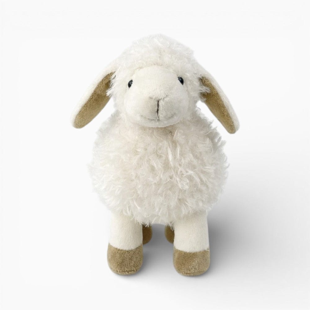 Pluschtierland Schaf Kuscheltier weißes Lamm Stofftier für Babys und Kinder Schaf Kuscheltier weißes Lamm Stofftier für Babys und Kinder