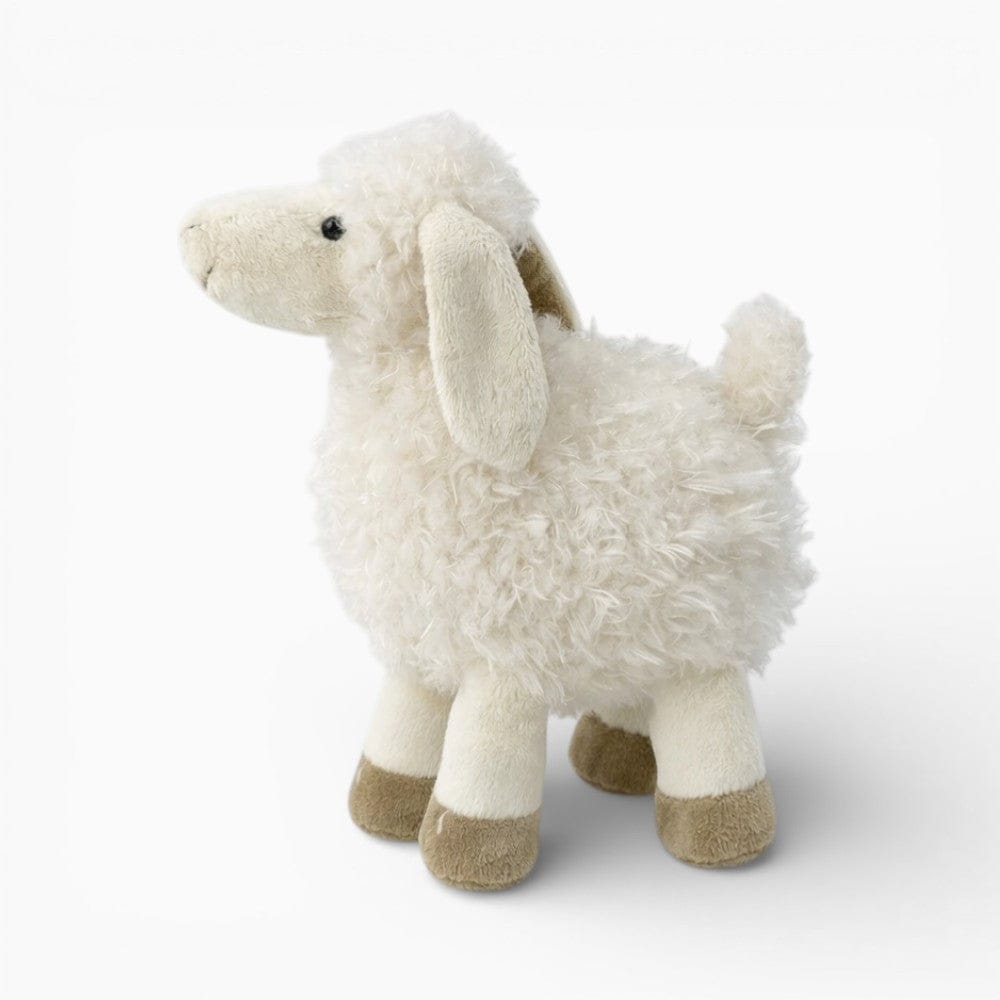 Pluschtierland Schaf Kuscheltier weißes Lamm Stofftier für Babys und Kinder Schaf Kuscheltier weißes Lamm Stofftier für Babys und Kinder