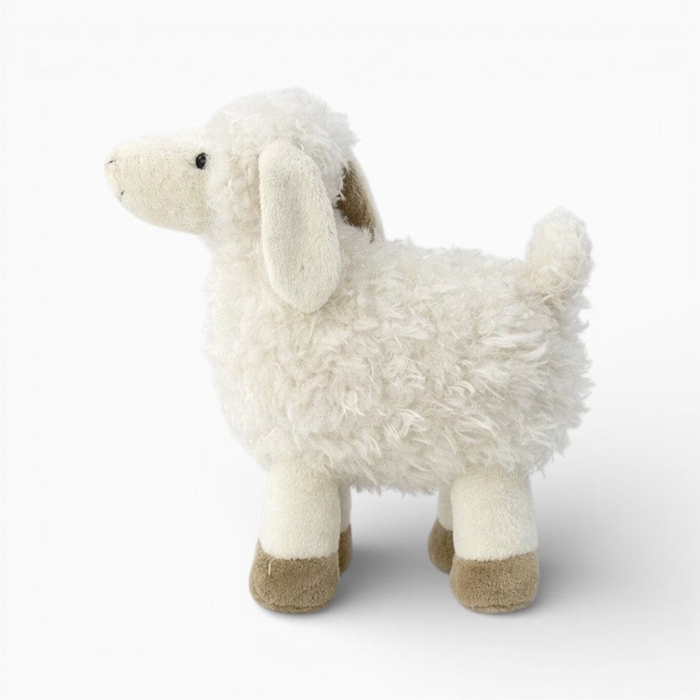 Pluschtierland Schaf Kuscheltier weißes Lamm Stofftier für Babys und Kinder Schaf Kuscheltier weißes Lamm Stofftier für Babys und Kinder