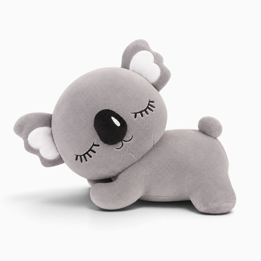 Pluschtierland Schlafendes graues Koala-Kuscheltier Schlafendes graues Koala-Kuscheltier
