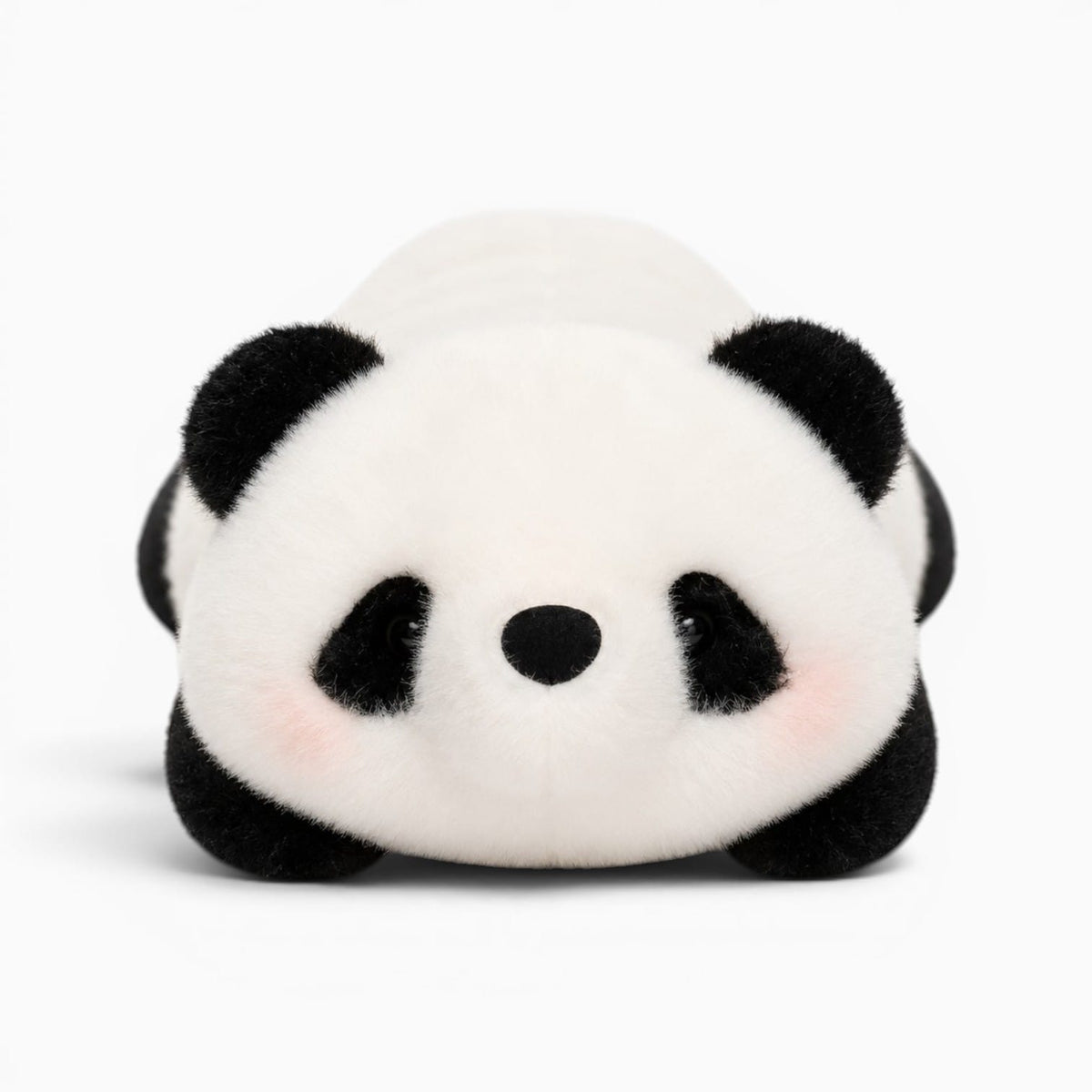Pluschtierland Schwarz-weißes Panda-Kuscheltier Schwarz-weißes Panda-Kuscheltier