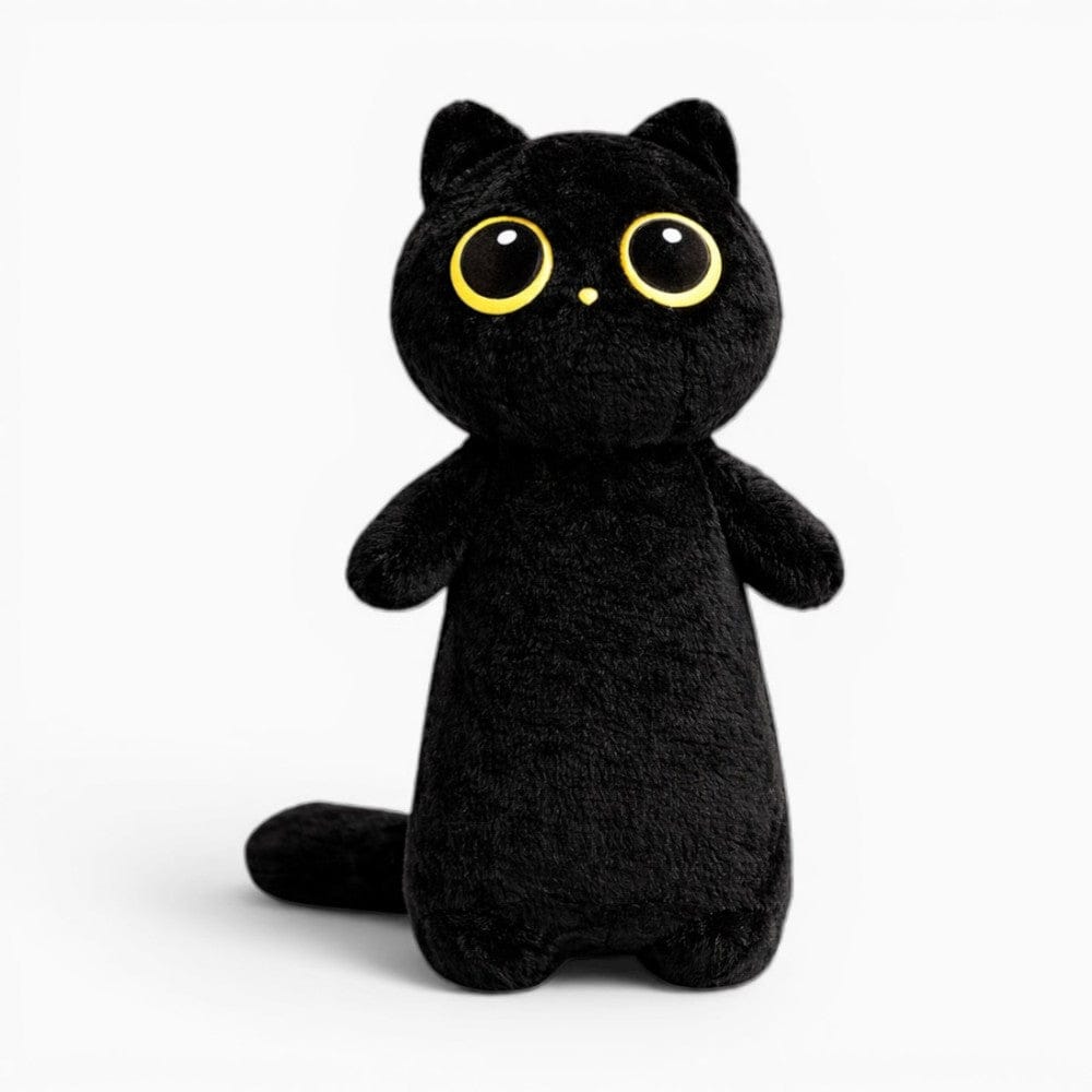 Pluschtierland Schwarze Katze Plüschkissen Kawaii Kuscheltier Schwarze Katze Plüschkissen Kawaii Kuscheltier