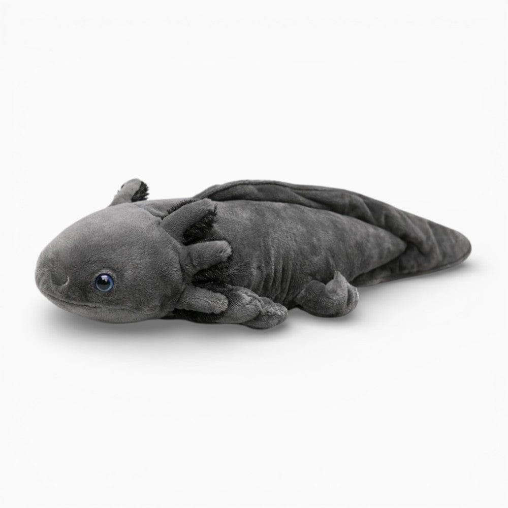 Pluschtierland Schwarzes Axolotl Plüschtier realistisch Schwarzes Axolotl Plüschtier realistisch