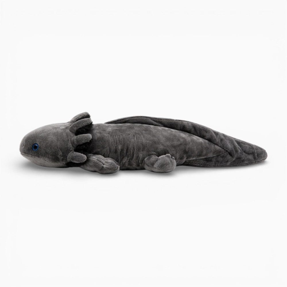 Pluschtierland Schwarzes Axolotl Plüschtier realistisch Schwarzes Axolotl Plüschtier realistisch