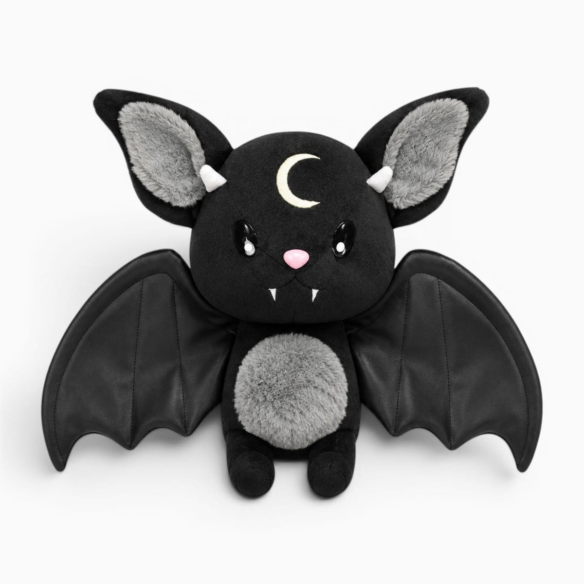 Pluschtierland Schwarzes Fledermaus-Kuscheltier Schwarzes Fledermaus-Kuscheltier