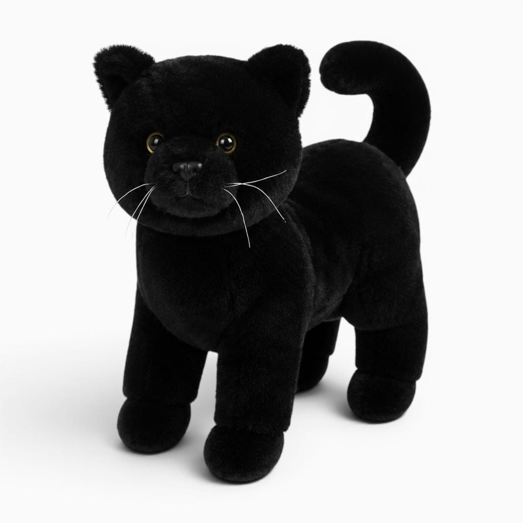 Pluschtierland Schwarzes Katzen Kuscheltier Schwarzes Katzen Kuscheltier