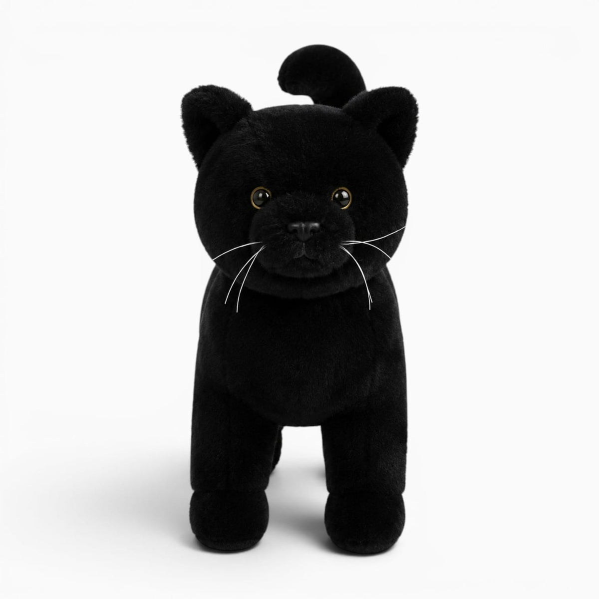 Pluschtierland Schwarzes Katzen Kuscheltier Schwarzes Katzen Kuscheltier
