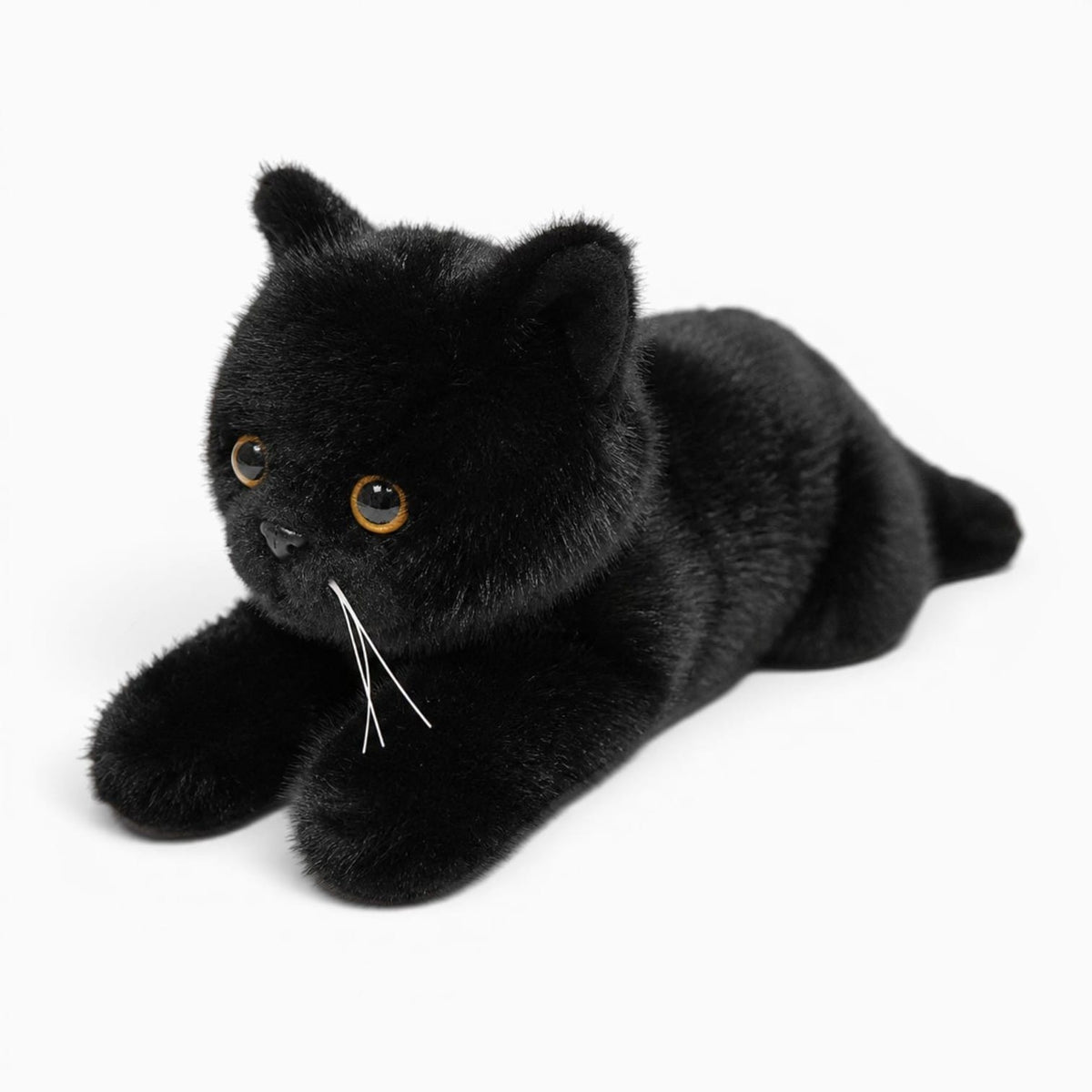 Pluschtierland Schwarzes Katzen Kuscheltier Schwarzes Katzen Kuscheltier