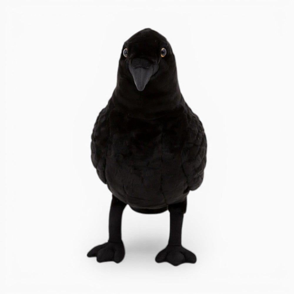 Pluschtierland Schwarzes Rabe Kuscheltier Halloween Deko Schwarzes Rabe Kuscheltier Halloween Deko