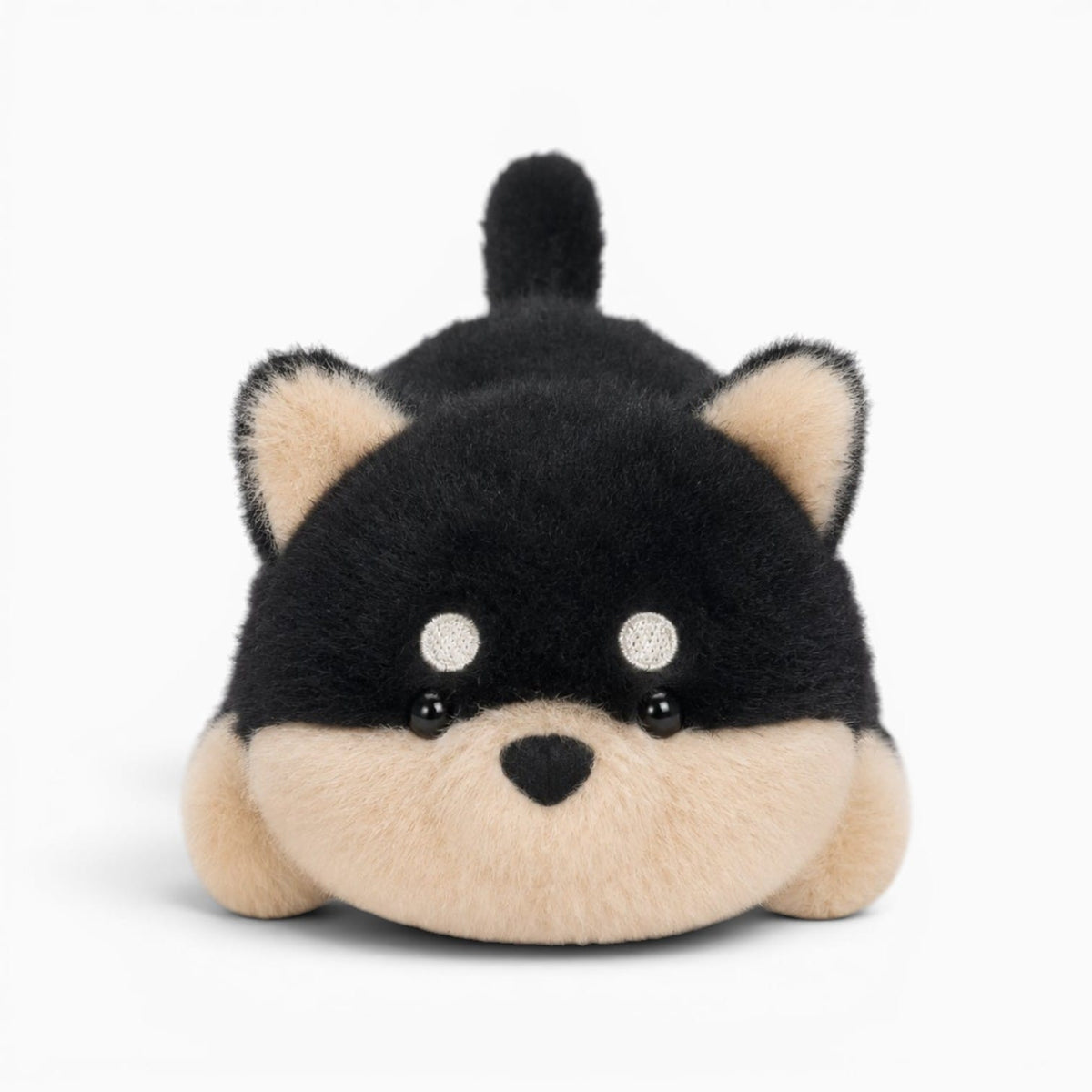 Pluschtierland Schwarzes Shiba-Inu-Kuscheltier Schwarzes Shiba-Inu-Kuscheltier