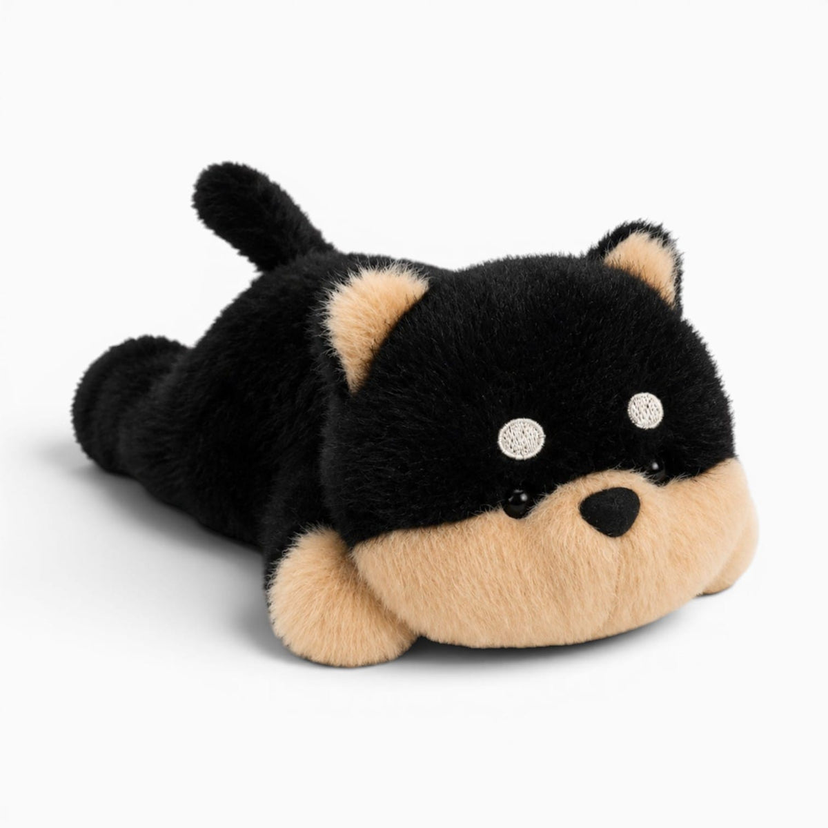Pluschtierland Schwarzes Shiba-Inu-Kuscheltier Schwarzes Shiba-Inu-Kuscheltier