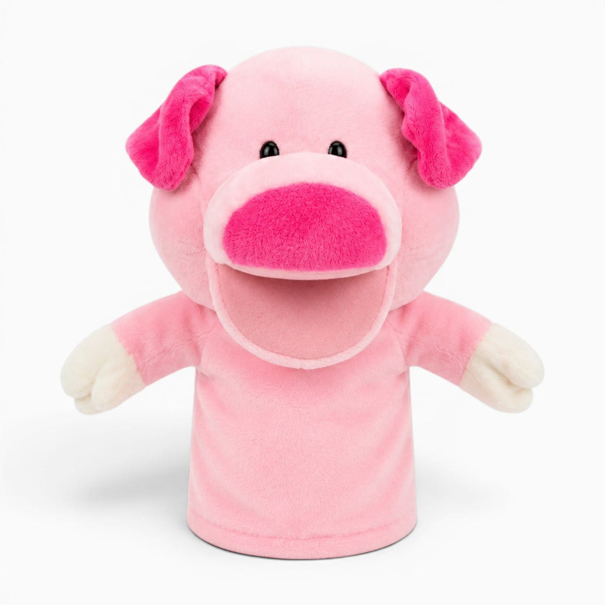Pluschtierland Schwein Kuscheltier Handpuppe Schwein Kuscheltier Handpuppe