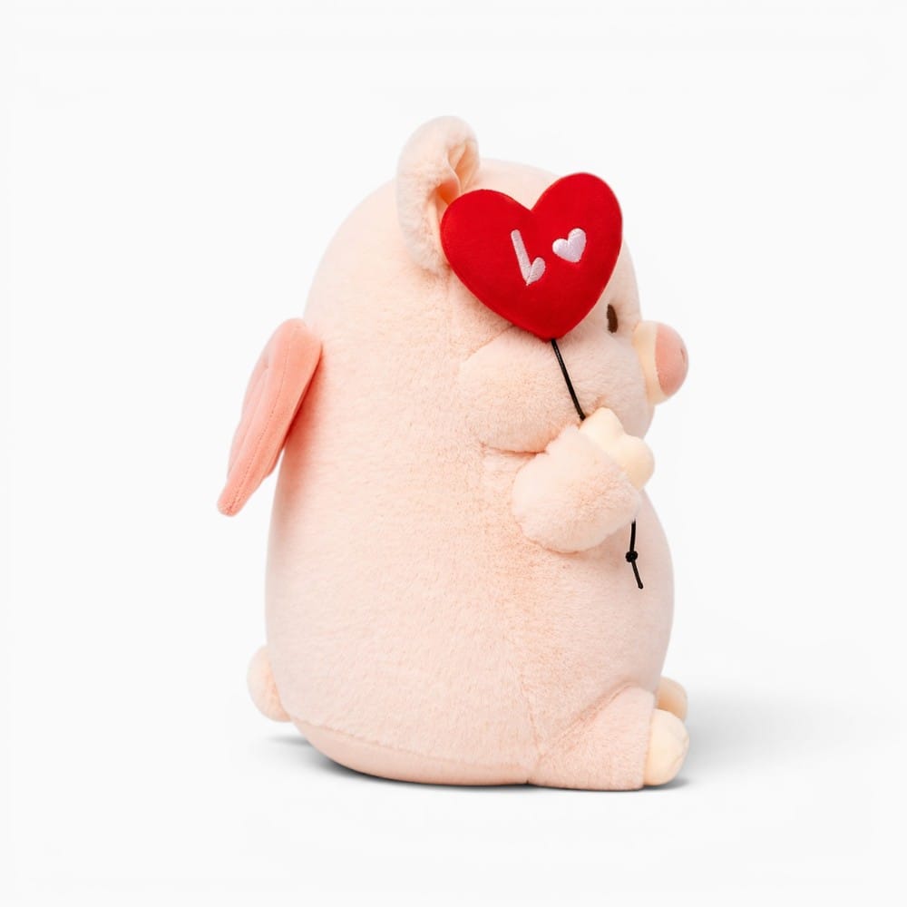 Pluschtierland Schwein Kuscheltier Rosa mit Herz Schwein Kuscheltier Rosa mit Herz