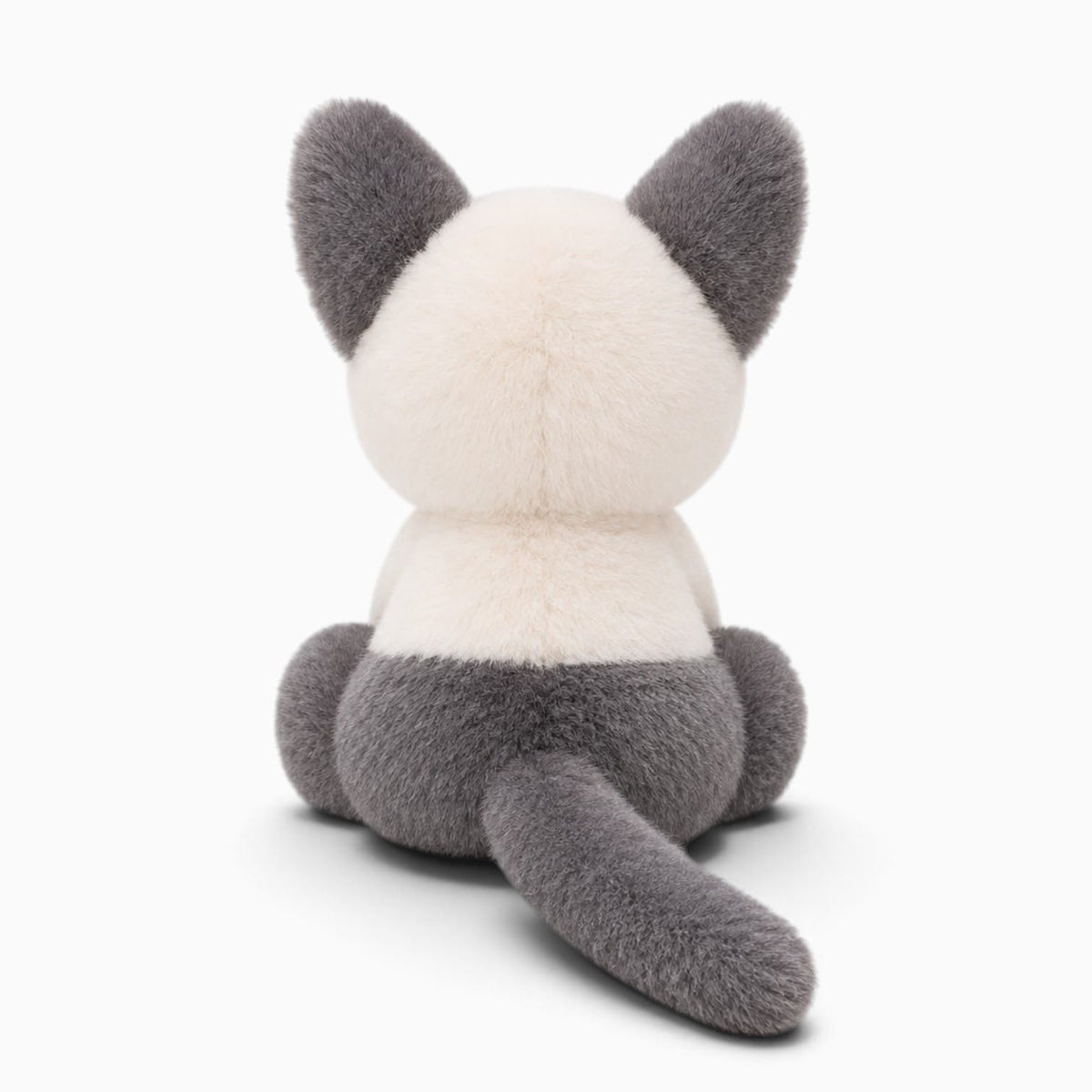 Pluschtierland Siamkatzen-Kuscheltier in Grau und Creme Siamkatzen-Kuscheltier in Grau und Creme