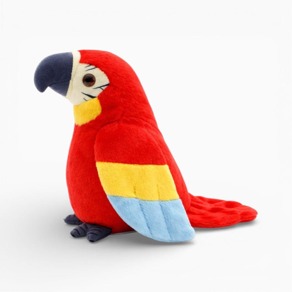 Pluschtierland Sprechender Papagei interaktives Kuscheltier mit Aufnahme-Funktion Sprechender Papagei interaktives Kuscheltier mit Aufnahme-Funktion